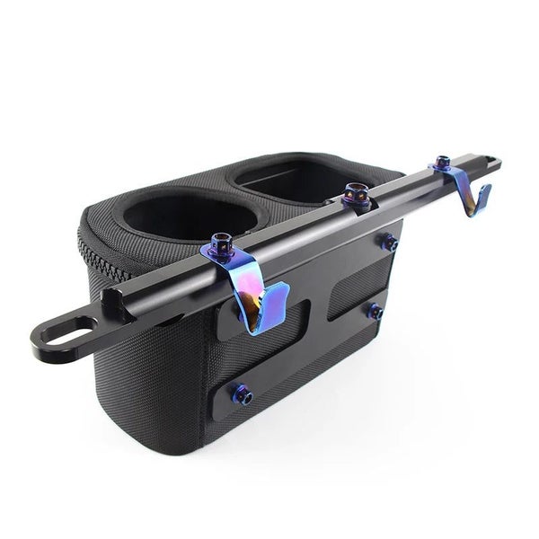 NNEOBA Motorcycle Handlebar Drinking Water Bottle Holder with Storage Bag for... Carousel 2