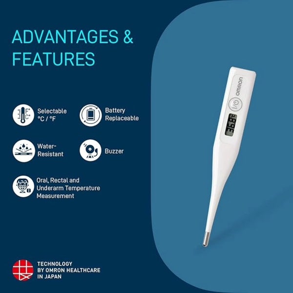 NEW Omron MC-246 Digital Thermometer Carousel 11