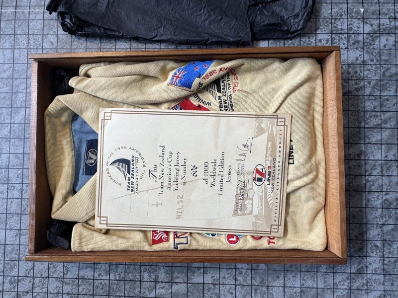1995 America’s Cup Limited Edition Sail Jersey 606/1000 Carousel 1