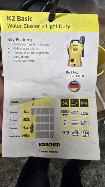 Kracher K2 Basic Light Presure Washer Waster Blaster $1 RES. $1 RES NEW NEW Carousel 2