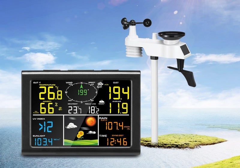 WiFi Weather Station Indoor Outdoor Carousel 1
