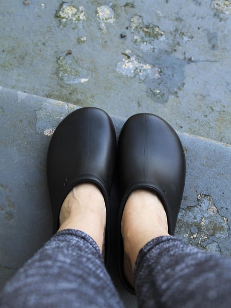 Womens Waterproof Shoes - Sloggers Premium Clogs Black Carousel 2