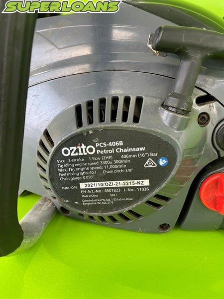 ** OZITO 16" BAR CHAINSAW ** Carousel 3