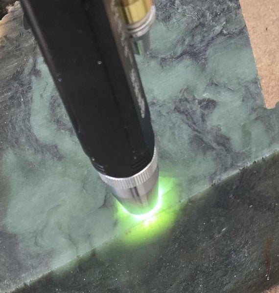 Genuine NZ Pounamu/Greenstone Rough Block Carousel 2