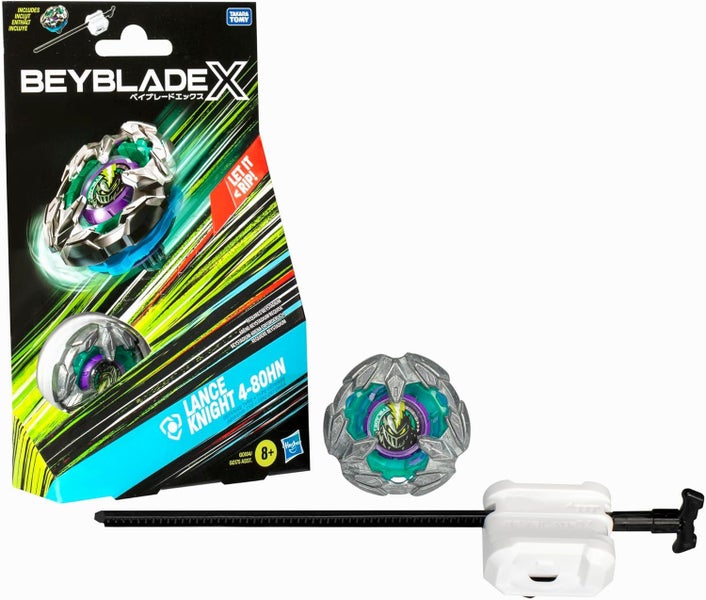 Lance Knight 4-80HN Starter Pack | Beyblade X (Hasbro) Carousel 1