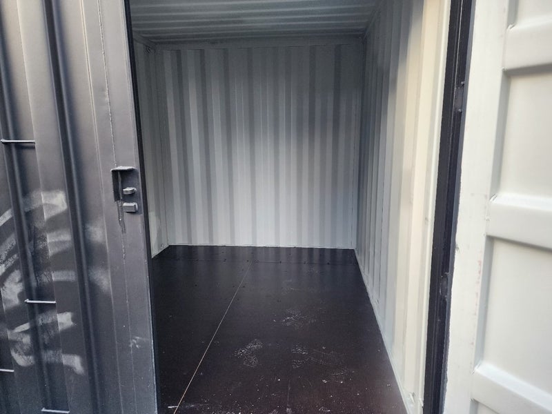 10ft Black shipping container "Single Access Door" - (In Cromwell) Carousel 2