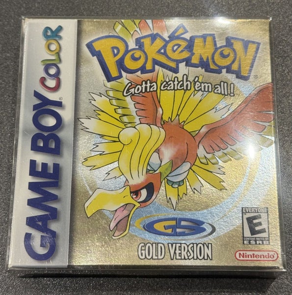 * -GameBoy Color- Pokemon Gold Version BOXED * Carousel 1