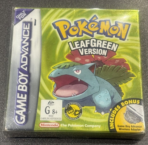 * -GameBoy Advance- Pokemon Leaf Green Version AUS PAL BOXED * Carousel 1