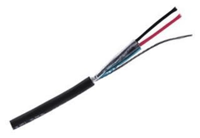 Maximum Shielded Install Audio Cable 4mm Black Outer 1m Carousel 1
