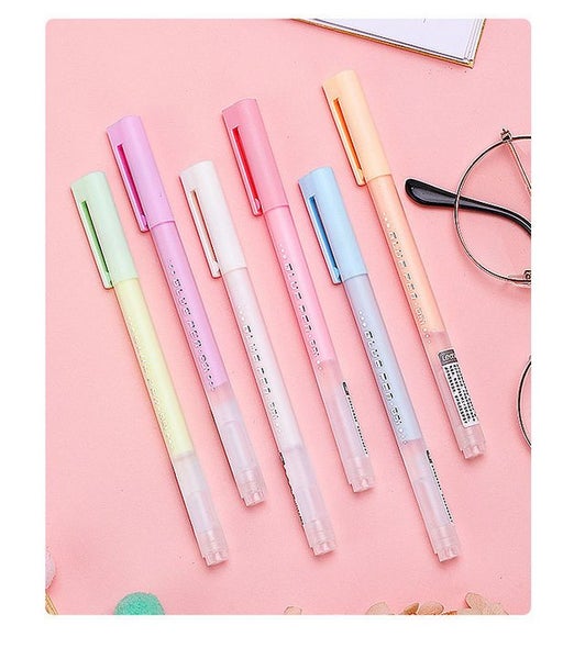 NEW 6-color Creative Glue Pen 1.0mm Smooth Glue Pen Large Capacity Dotting Pen Carousel 2