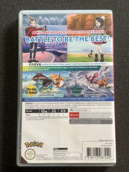 * -Switch- Pokémon Sword + Pokémon Sword Expansion Pass * Carousel 2