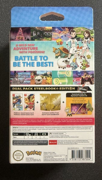 * -Switch- Pokémon Sword and Pokémon Shield Dual Pack SteelBook Edition * Carousel 2