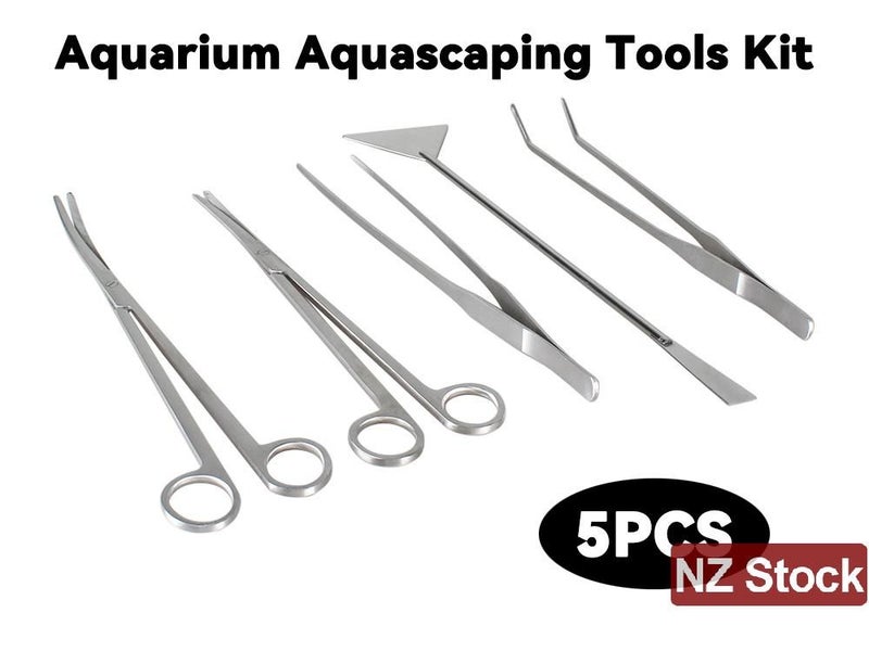 Aquarium Aquascaping Tools Kit Stainless Steel Carousel 2