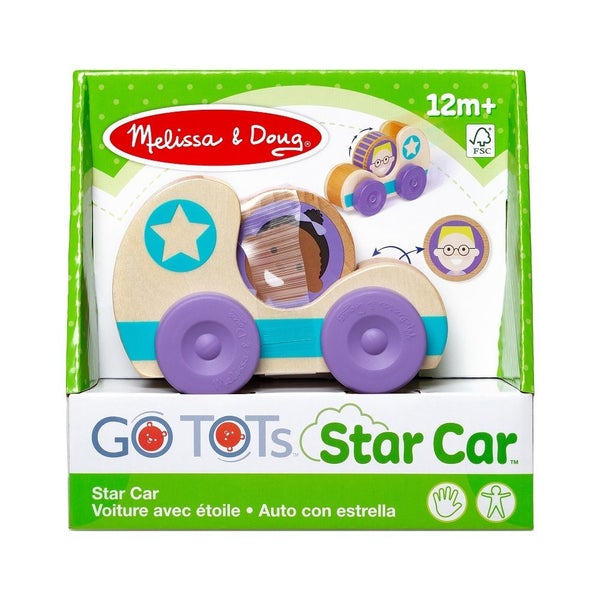 Melissa & Doug: Go Tots - Star Car (Blue / Purple) Carousel 1