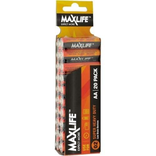 Maxlife BATAA-S AA SUPER HEAVY DUTY 20 PACK [BATAA-S] Carousel 1