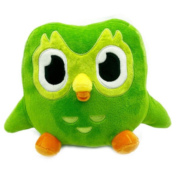 Duolingo Plush Duo 10 Year Anniversary Green Owl Gift For Kids Doll Plush Toy Carousel 1