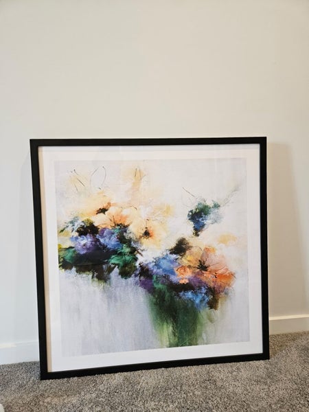 Olive Et Oriel Framed Artwork - Flowers Carousel 1
