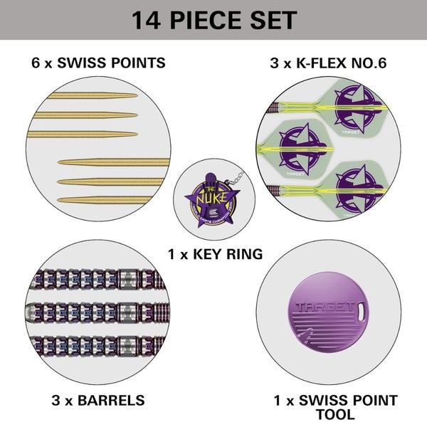 Target - NEW Luke Littler World Champion 2025 Edition SP - 90% Tungsten Darts Carousel 6