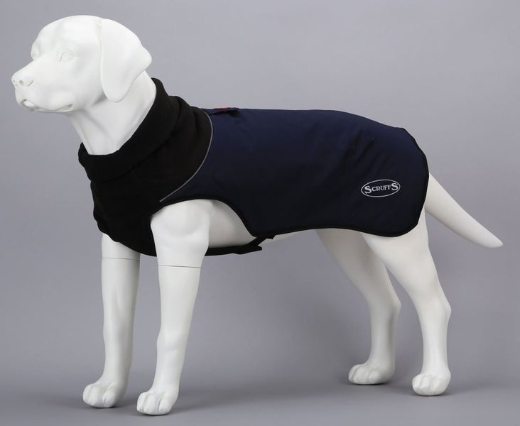 DOG COAT SCRUFFS THERMAL 65CM NAVY Carousel 1