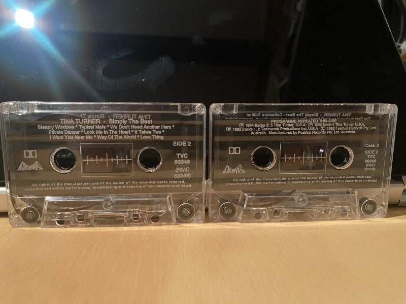 Tina Turner - Simply the Best - 2 Tape collection Carousel 5