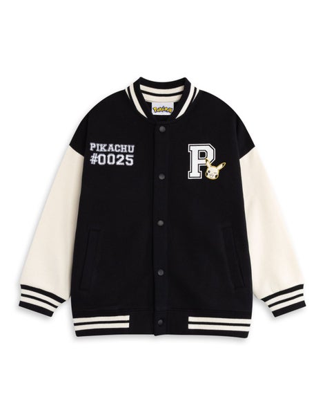 Pokemon Black Varsity Jacket (Boys) Carousel 1