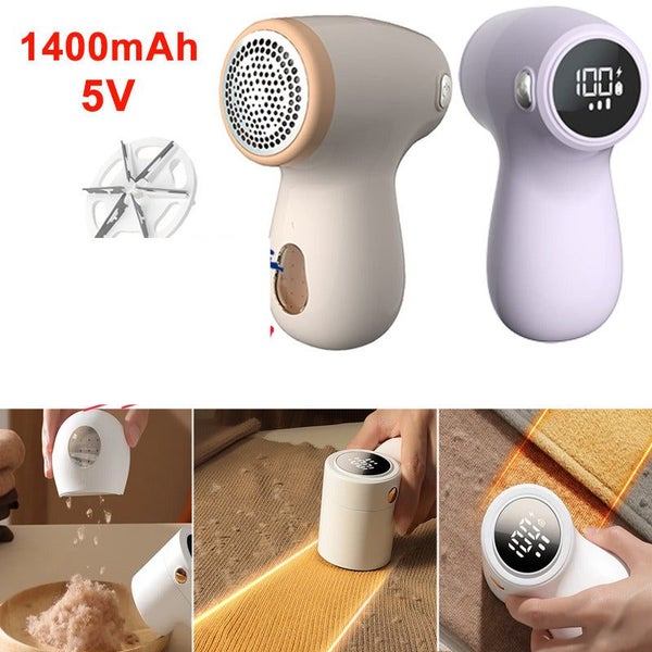 Rechargeable Electric Lint Remover Fluff Pilling Shaver Cordless Fabric Clothes Carousel 1