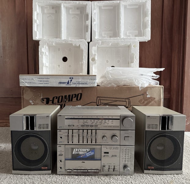 Kenwood (vintage) 1980’s Portable Stereo system Carousel 1