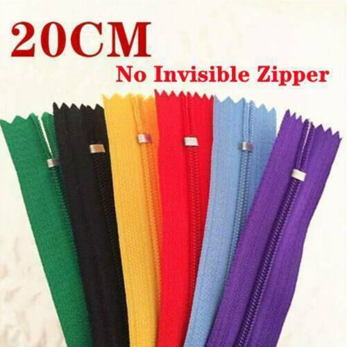 40pcs Closed End Nylon Zippers Tailor Sewer DIY Craft Sewing 20/40/60cm Carousel 13