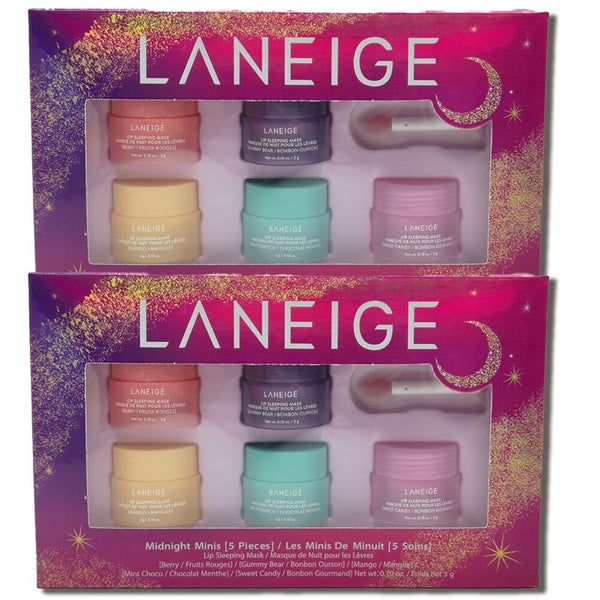2pack Laneige Lip Sleeping Mask Midnight Minis Sleeping Mask Set 3g Carousel 10