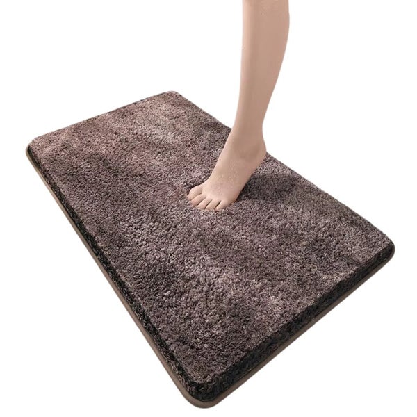 Soft Comfortable Thick Plush Floor Mat Bathroom Floor Rug Anti Slip Carousel 1