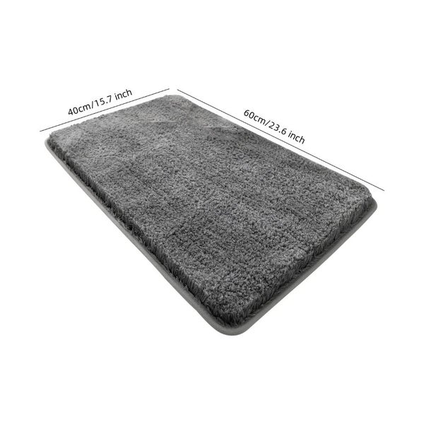 Soft Comfortable Thick Plush Floor Mat Bathroom Floor Rug Anti Slip Carousel 6