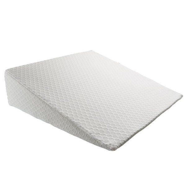 Bed wedge with bamboo cover - ideal for kids with flu / colds at night Carousel 1