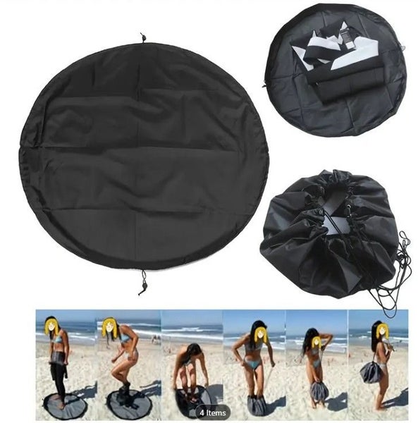 Portable Oxford Cloth Beach Changing Mat & Swimsuit Storage Bag Carousel 2
