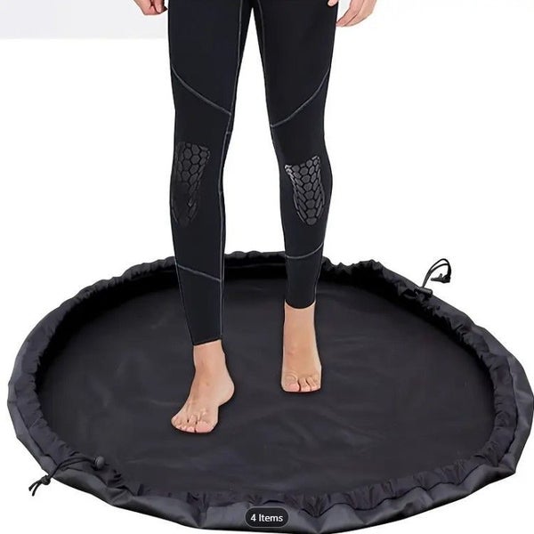 Portable Oxford Cloth Beach Changing Mat & Swimsuit Storage Bag Carousel 1