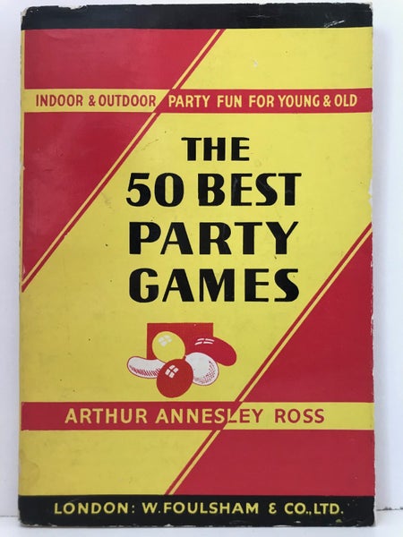 THE 50 BEST PARTY GAMES by Arthur Annesley Ross 1950s Carousel 2