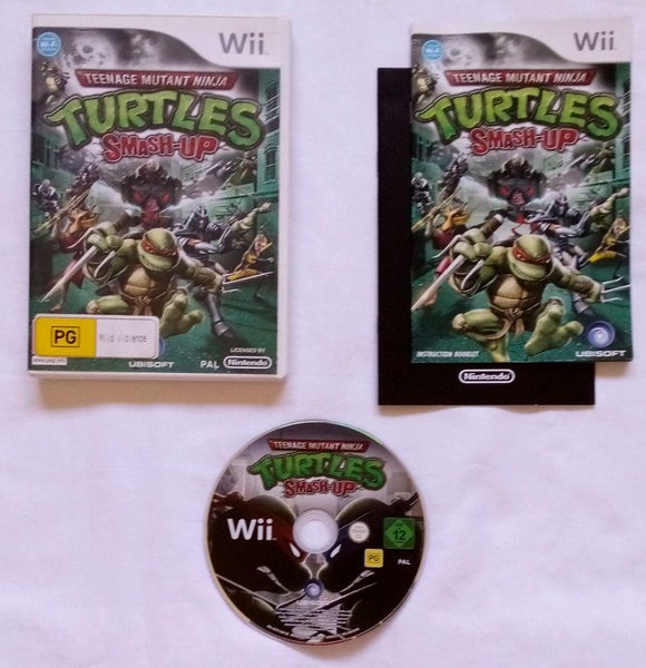 Teenage Mutant Ninja Turtles Smash Up NINTENDO WII Carousel 1