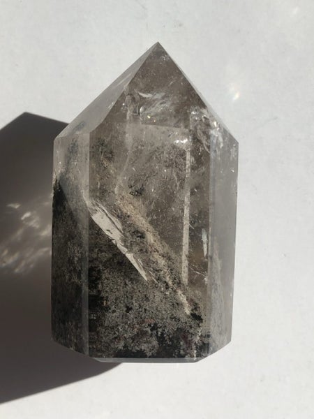 LODALITE SHAMAN QUARTZ GENERATOR POINT, sharman stone, garden, fairy Carousel 20