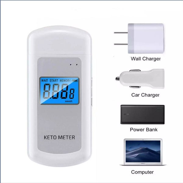 Ketone Tester - Commercial Grade Keto Breath Meter Carousel 8