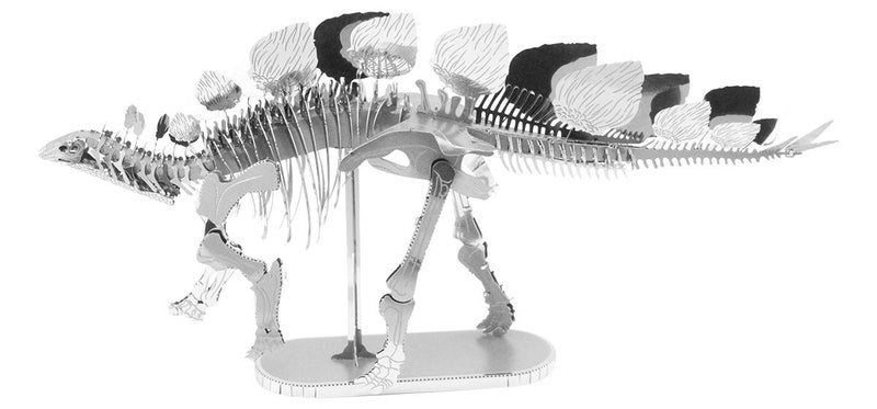 Metal Earth - 3D Metal Model Kit - Dinosaur Stegosaurus Skeleton Carousel 1