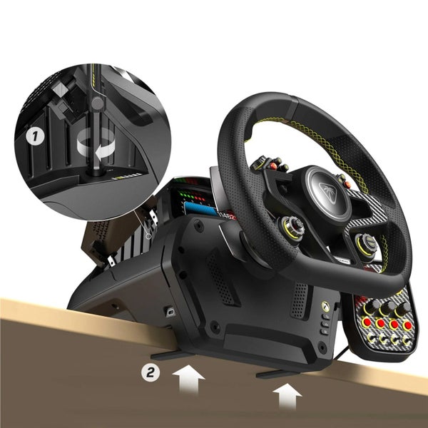 Turtle Beach TBS-0726-05 VelocityOne Race Universal Wheel & Pedal System Xbox Carousel 12