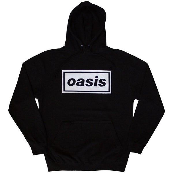 Oasis Unisex Adult Decca Logo Pull Over Hoodie Carousel 1