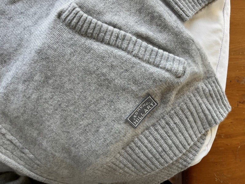 Edmund Hillary Lambswool Hoodie Sweater Rare, unavailable- New -was $189 in shop Carousel 2