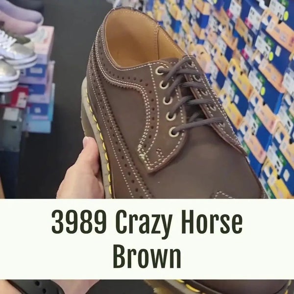 Dr Martens - 3989 Brogue Shoes Crazy Horse Leather Carousel 2