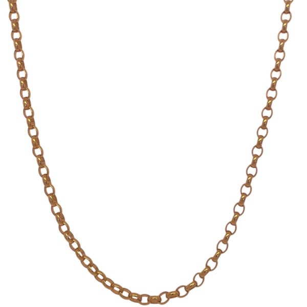 10CT YELLOW GOLD CHAIN 70CM Carousel 1