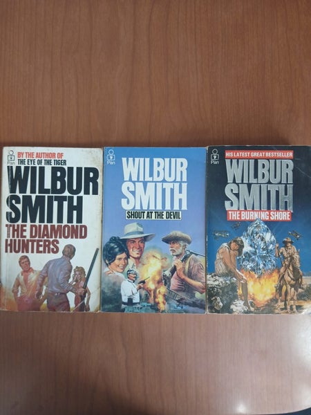 3 x Wilbur Smith books Carousel 1