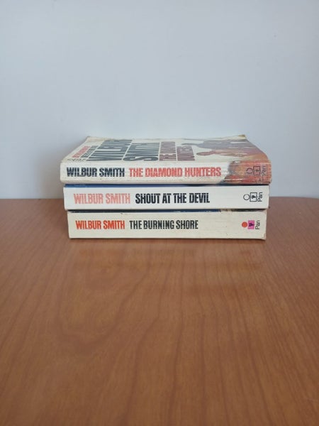 3 x Wilbur Smith books Carousel 3