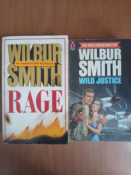 2 x Wilbur Smith books Carousel 1