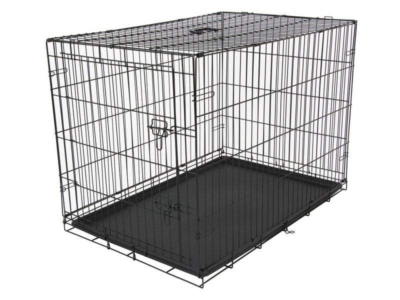 107cm Folding Pet Crate - Extra-Large Size Cage Pen for Dogs & Cats Carousel 1