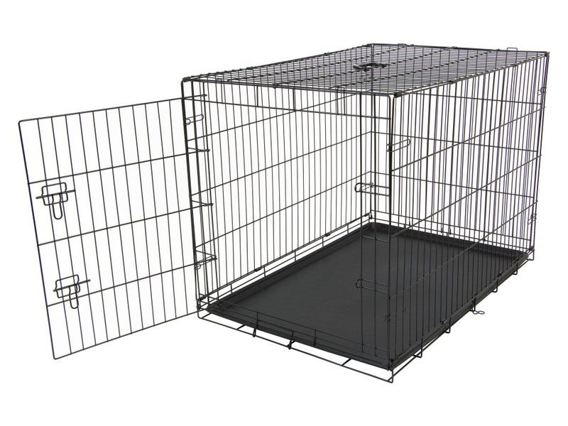 107cm Folding Pet Crate - Extra-Large Size Cage Pen for Dogs & Cats Carousel 2