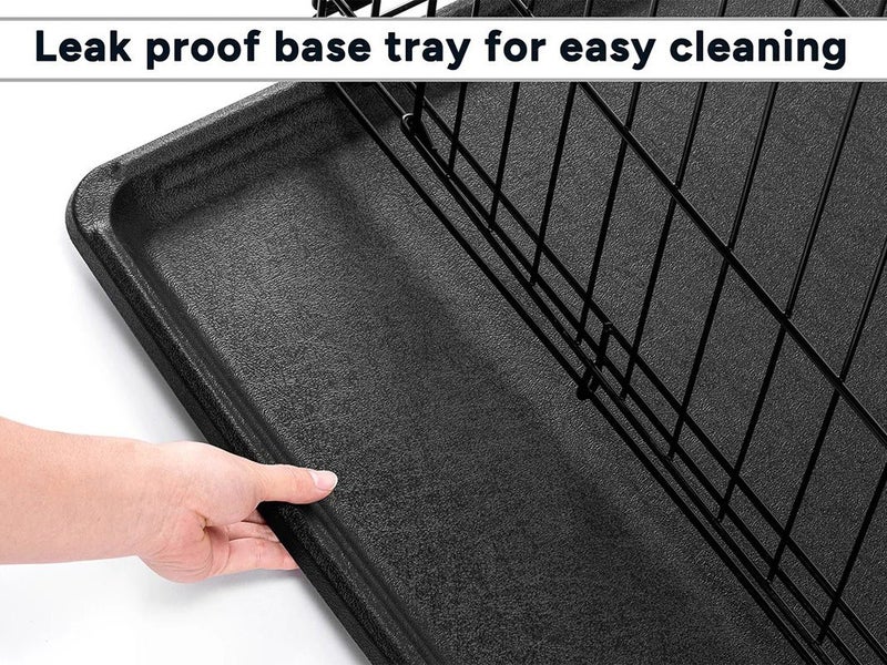 107cm Folding Pet Crate - Extra-Large Size Cage Pen for Dogs & Cats Carousel 7